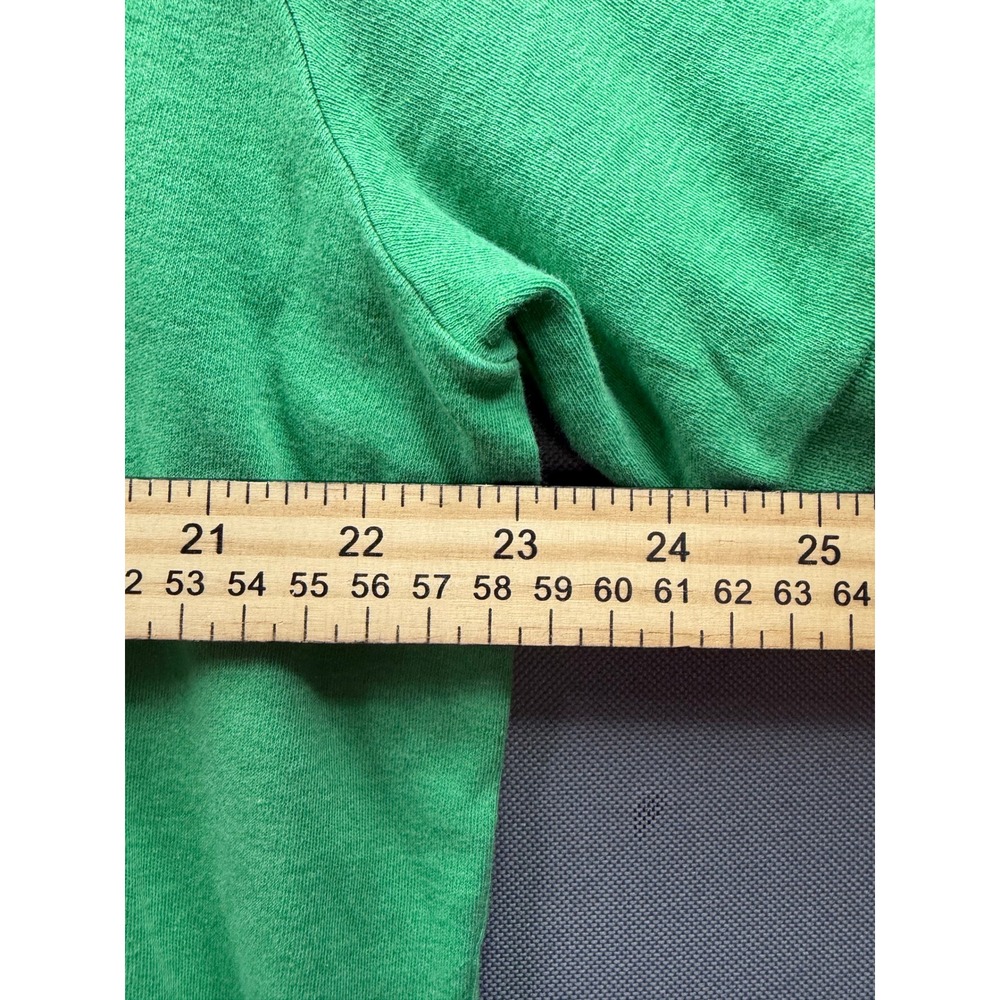 Polo Ralph Lauren Polo Shirt Mens Green Short Sleeve Classic Fit Large - Picture 4 of 7
